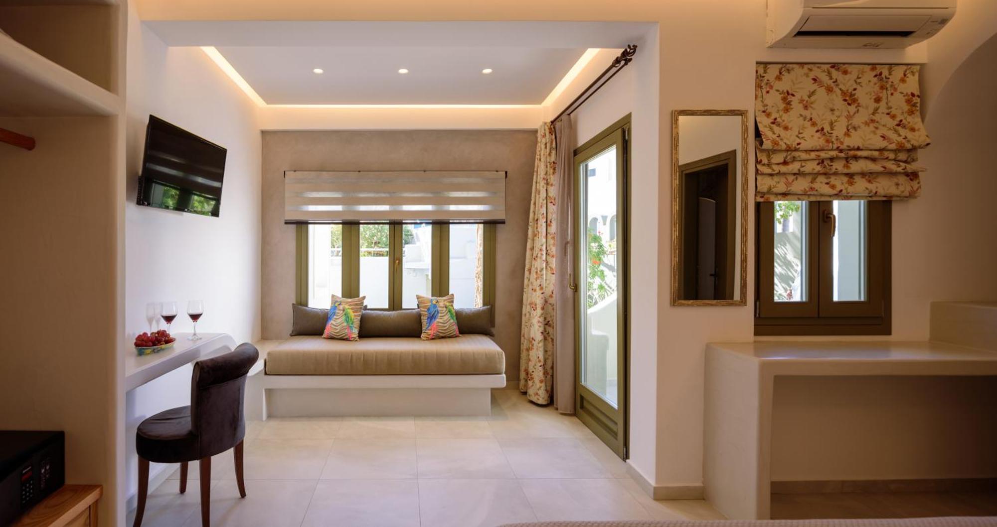 Zephyros Hotel Kamári Dış mekan fotoğraf