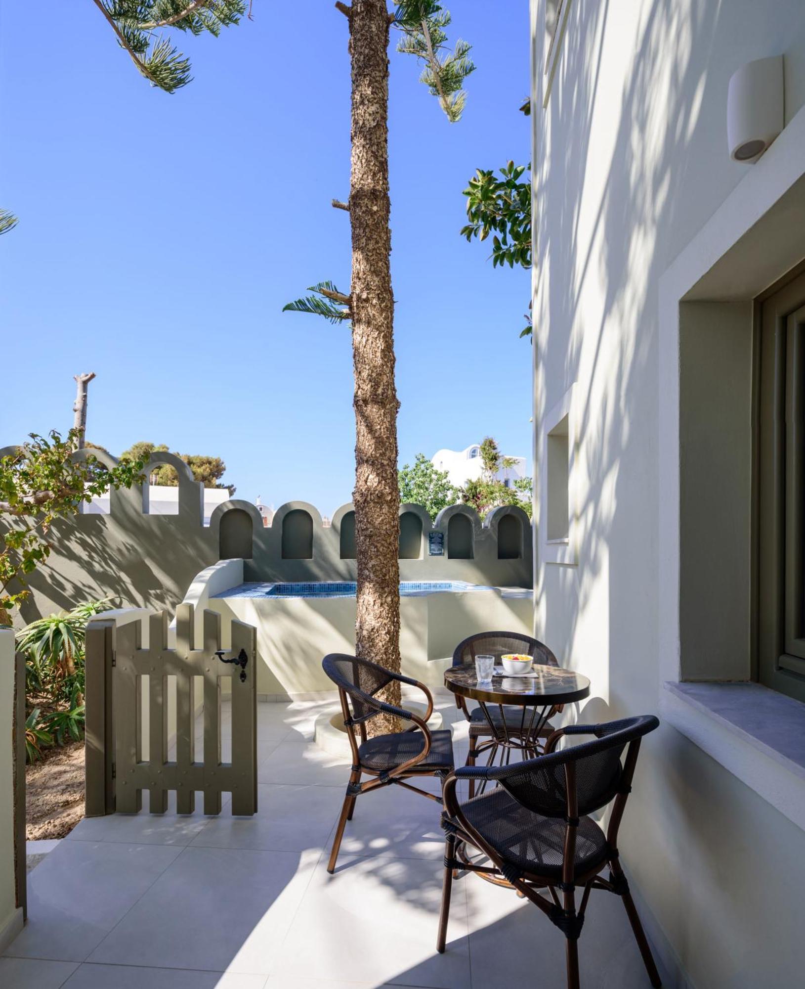 Zephyros Hotel Kamári Dış mekan fotoğraf