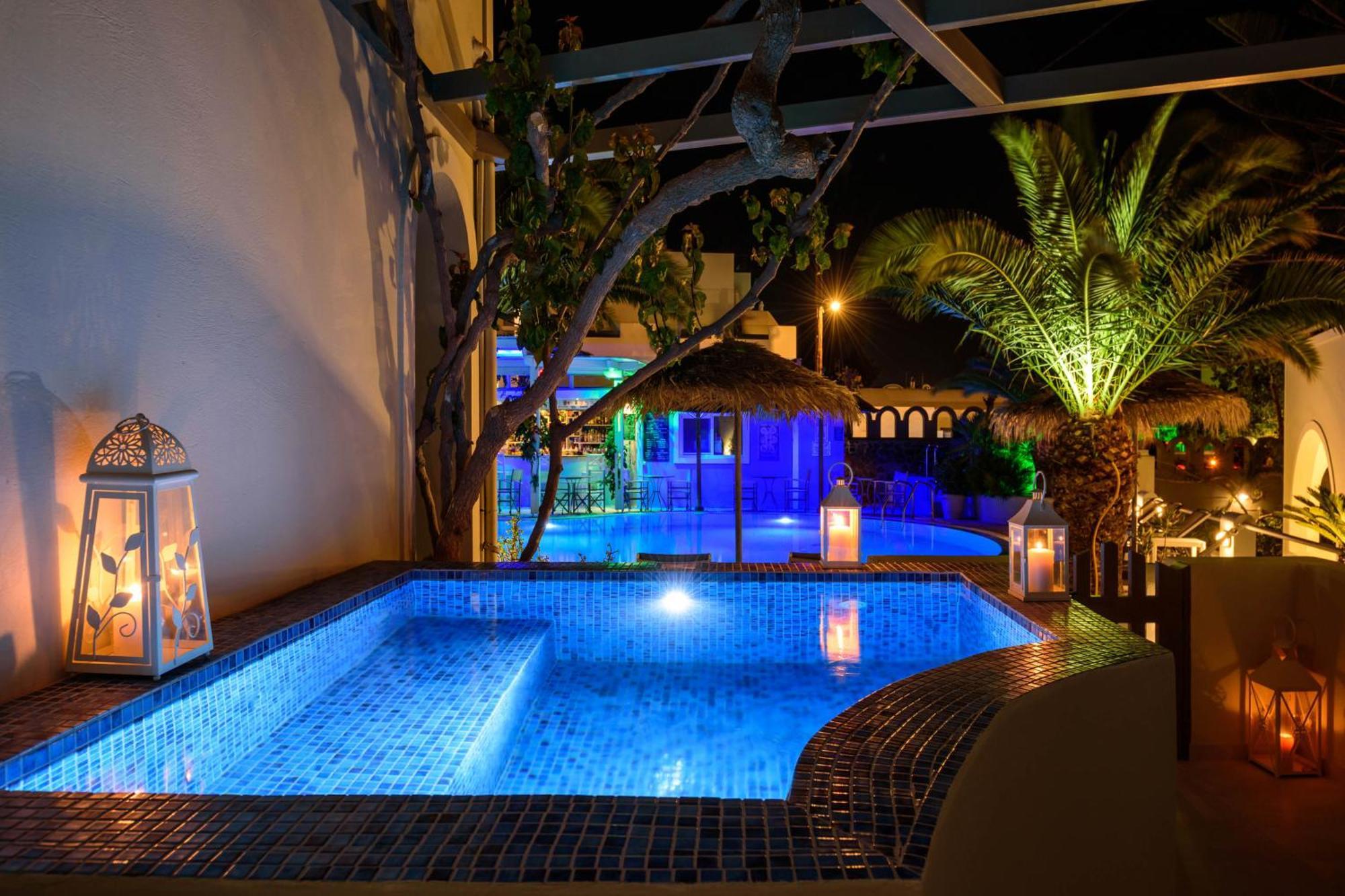 Zephyros Hotel Kamári Dış mekan fotoğraf