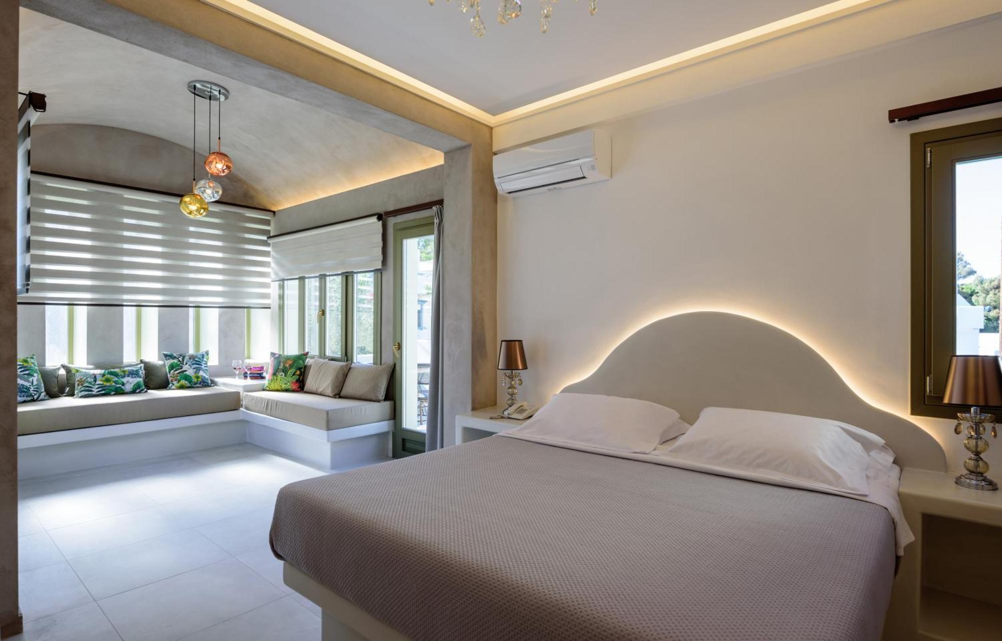 Zephyros Hotel Kamári Dış mekan fotoğraf
