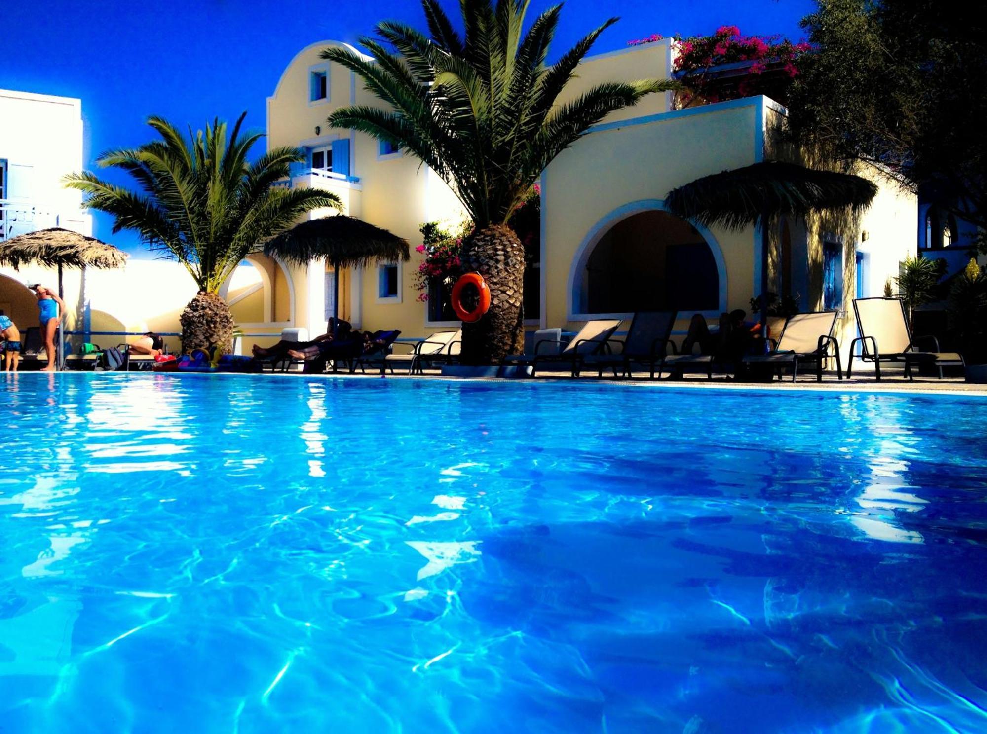 Zephyros Hotel Kamári Dış mekan fotoğraf