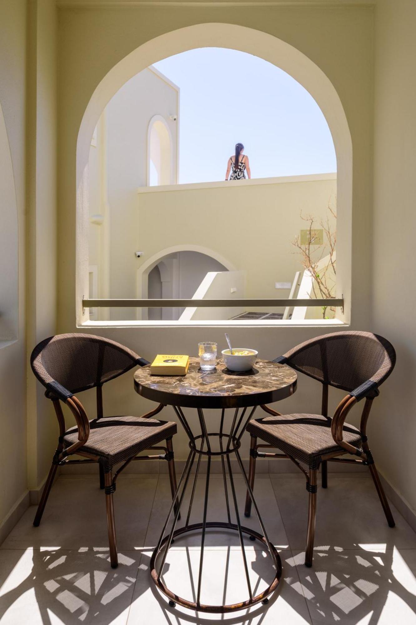 Zephyros Hotel Kamári Dış mekan fotoğraf