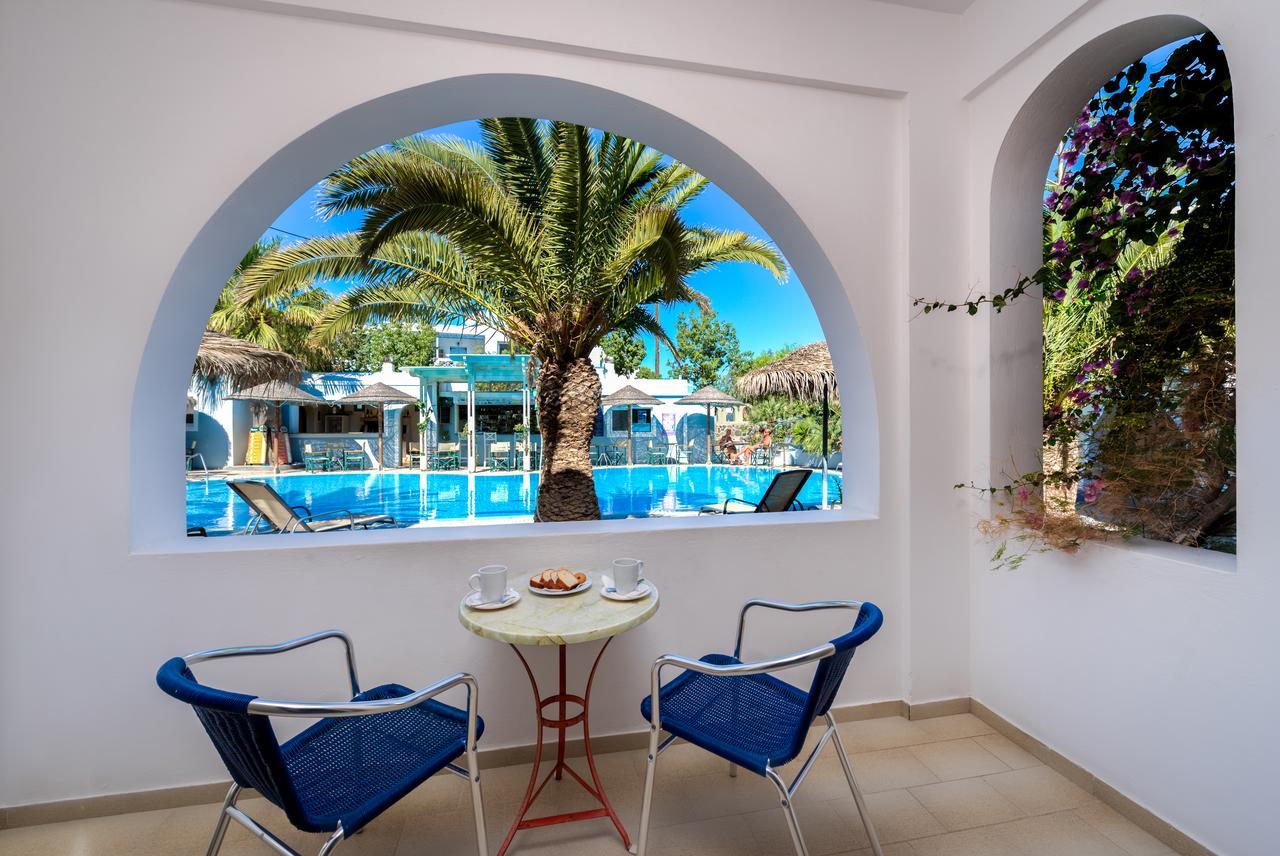 Zephyros Hotel Kamári Dış mekan fotoğraf